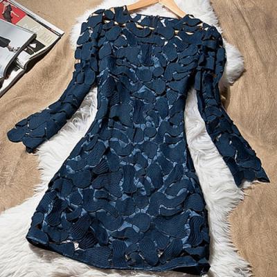 Long Sleeves Cut Out Evening Cocktail Bodycon Shift Dress 