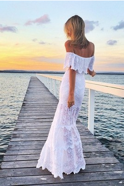 Dress Sexy One Word Led Embroidered Floor Beach Holiday Zby